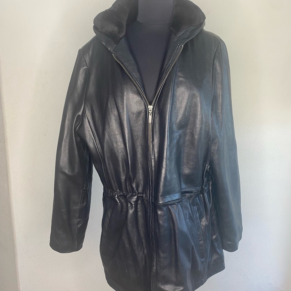 Vintage Sonoma Leather Coat